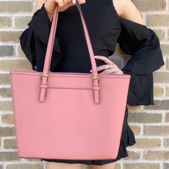 Michael Kors Pink tote trifold wallet SET - Picture 8 of 8